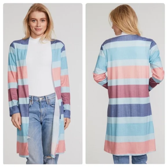 *MULTI-COLOR CARDIGAN- - Picture 8 of 9